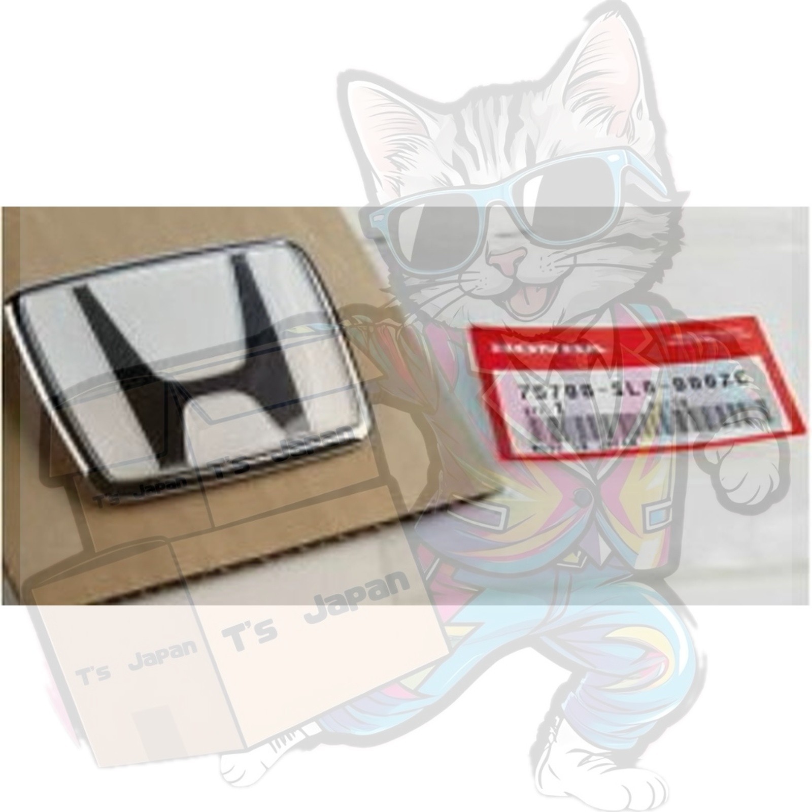 Authentic JDM Genuine Honda NSX R77 91-01 Front Emblem 75700-SL0-000ZC Neut New