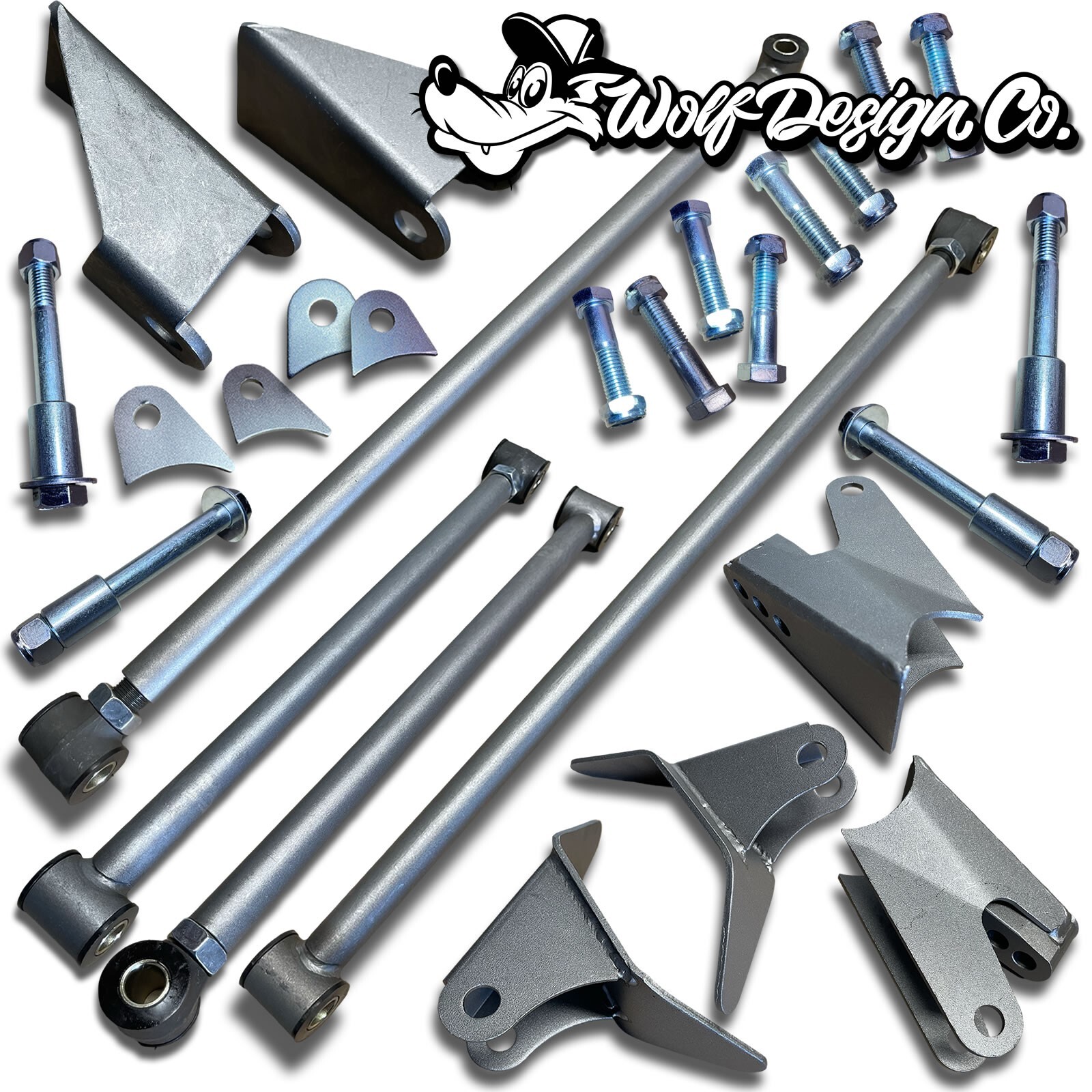 Universal 4 Link Triangulated Air Suspension Hot Rod Rat Rod Classic Car & Truck