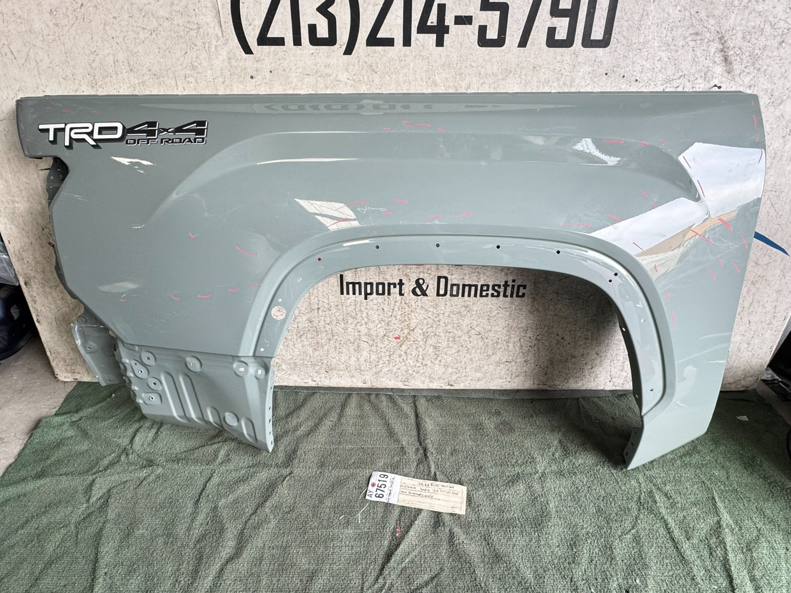 2022 2025 TOYOTA TUNDRA TRD 4X4 OFF ROAD REAR RIGHT SIDE SHORT BED OEM AY67519 2022 2025 TOYOTA TUNDRA TRD 4X4 OFF ROAD REAR RIGHT SIDE SHORT BED OEM AY67519