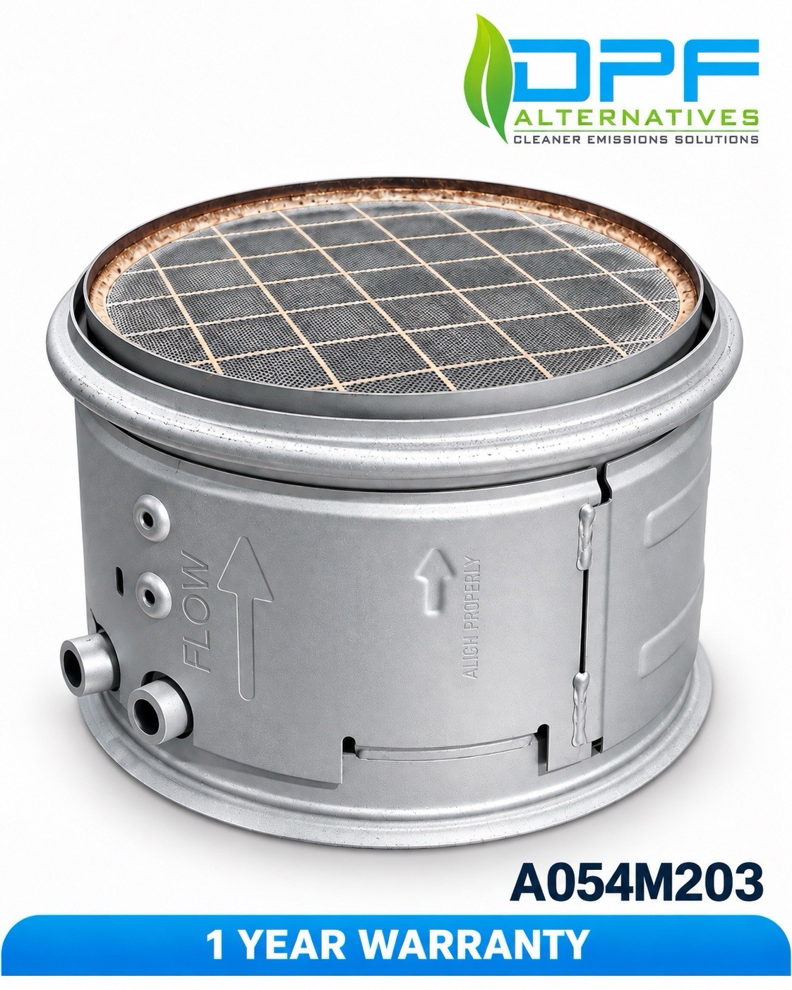 Cummins PACCAR DPF A054M203 Diesel Particulate Filter