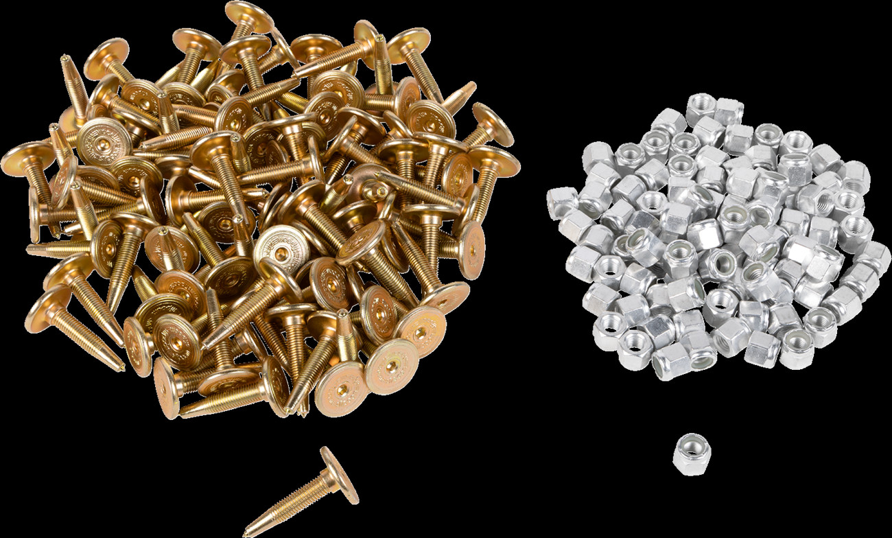 Woodys Gold Digger 60° Traction Master Carbide Snowmobile Studs 1.325\