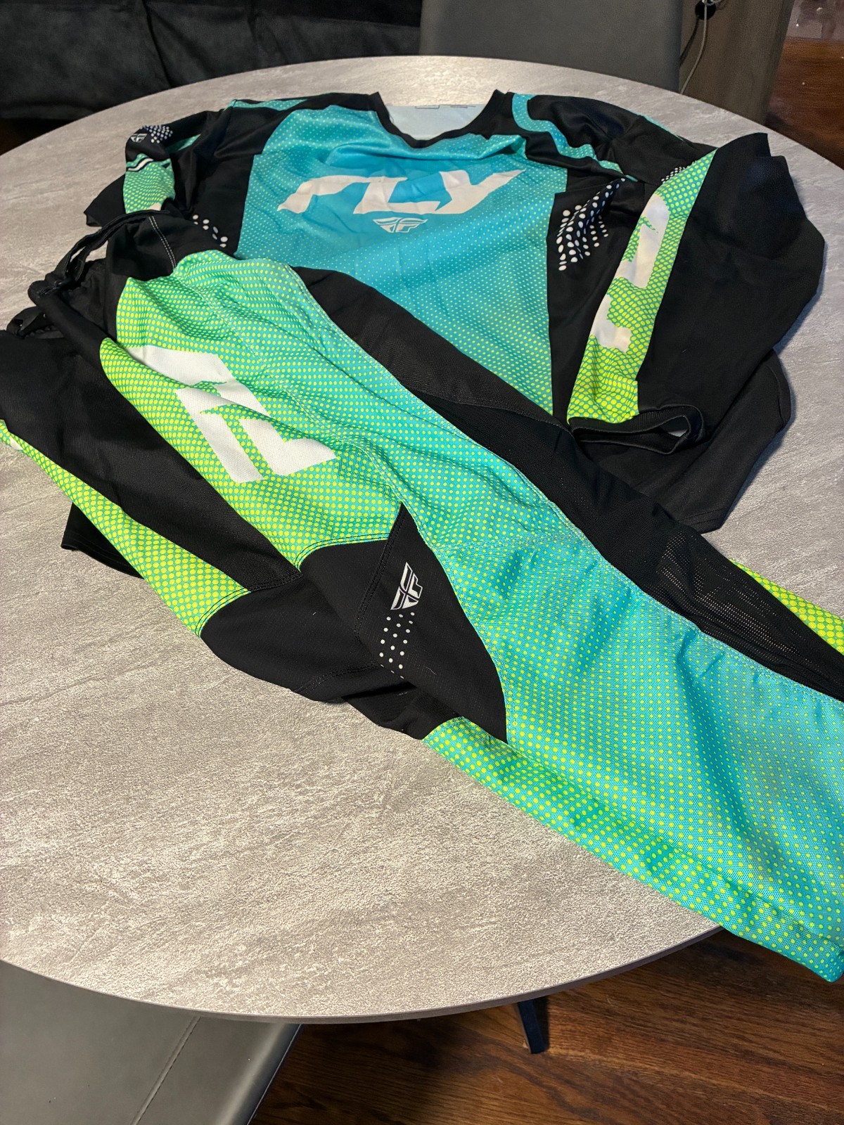 Fly Racing F 16 MX pants and jersey
