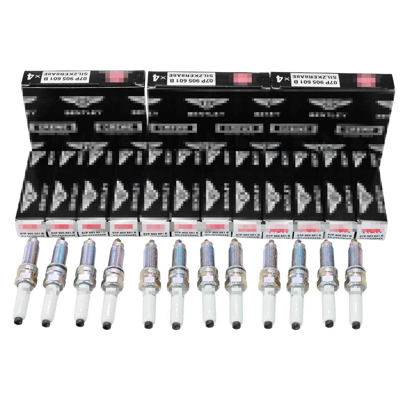 12X Iridium Spark Plugs For Bentley 07P905601B W12 6.0T Bentayga 2015-2024