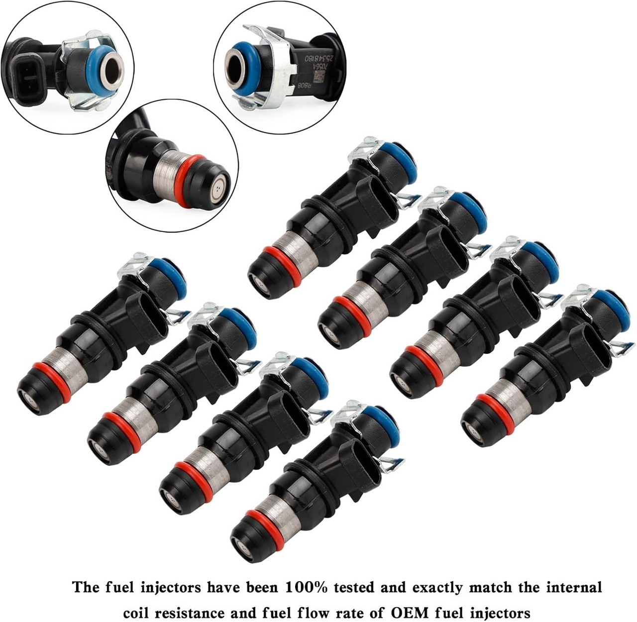 PD 8PC FUEL INJECTOR For 2003-2007 Isuzu NPR 6.0L V8 KETDDE