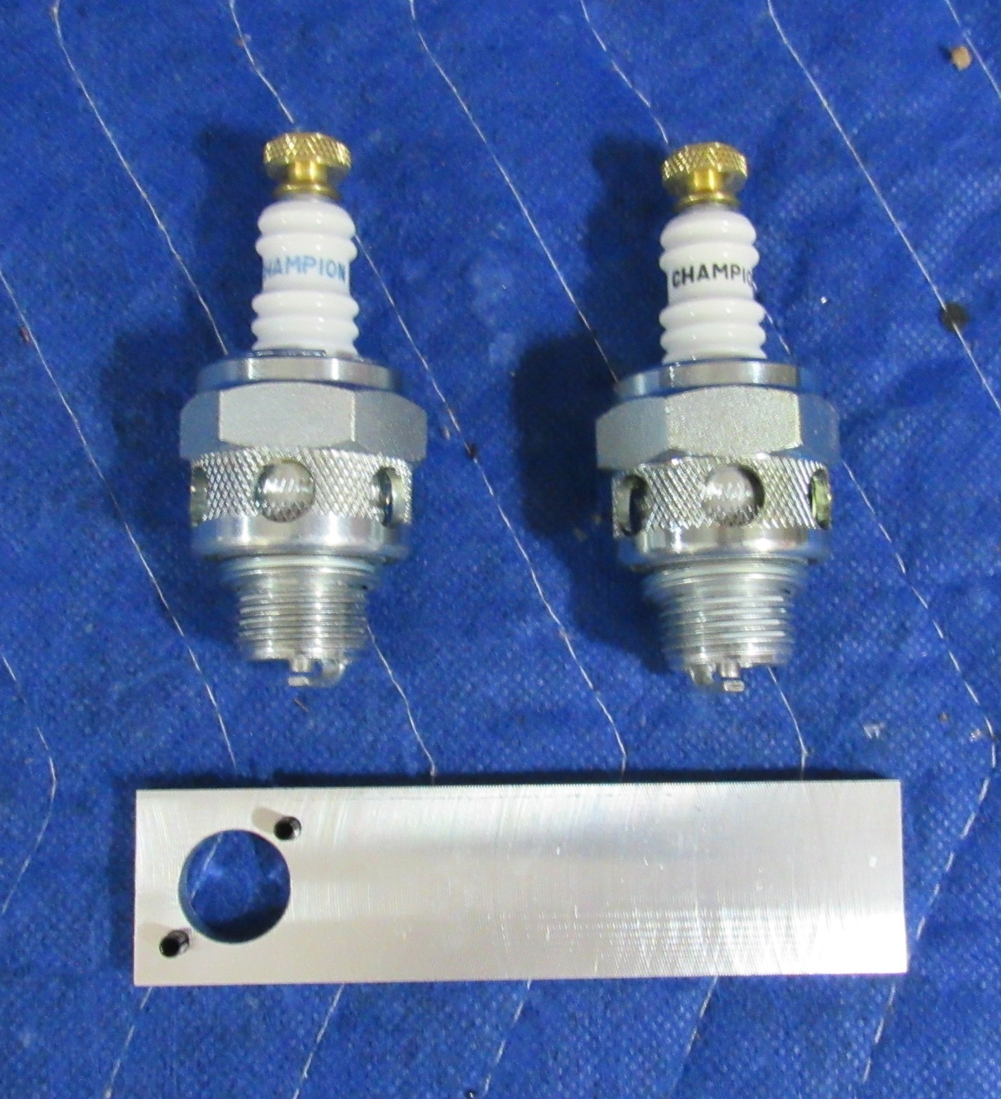 NOS HARLEY PANHEAD KNUCKLEHEAD FLATHEAD 18MM AIR COOLED D16 #3 SPARK PLUGS TOOL