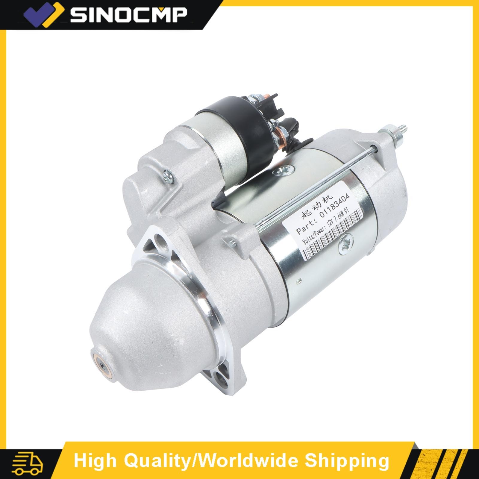 12V 2.6kW 9T Starter Motor 01183404 01183599 01181751 For Deutz 1001/2011 Engine 12V 2.6kW 9T Starter Motor 01183404 01183599 01181751 For Deutz 1001/2011 Engine