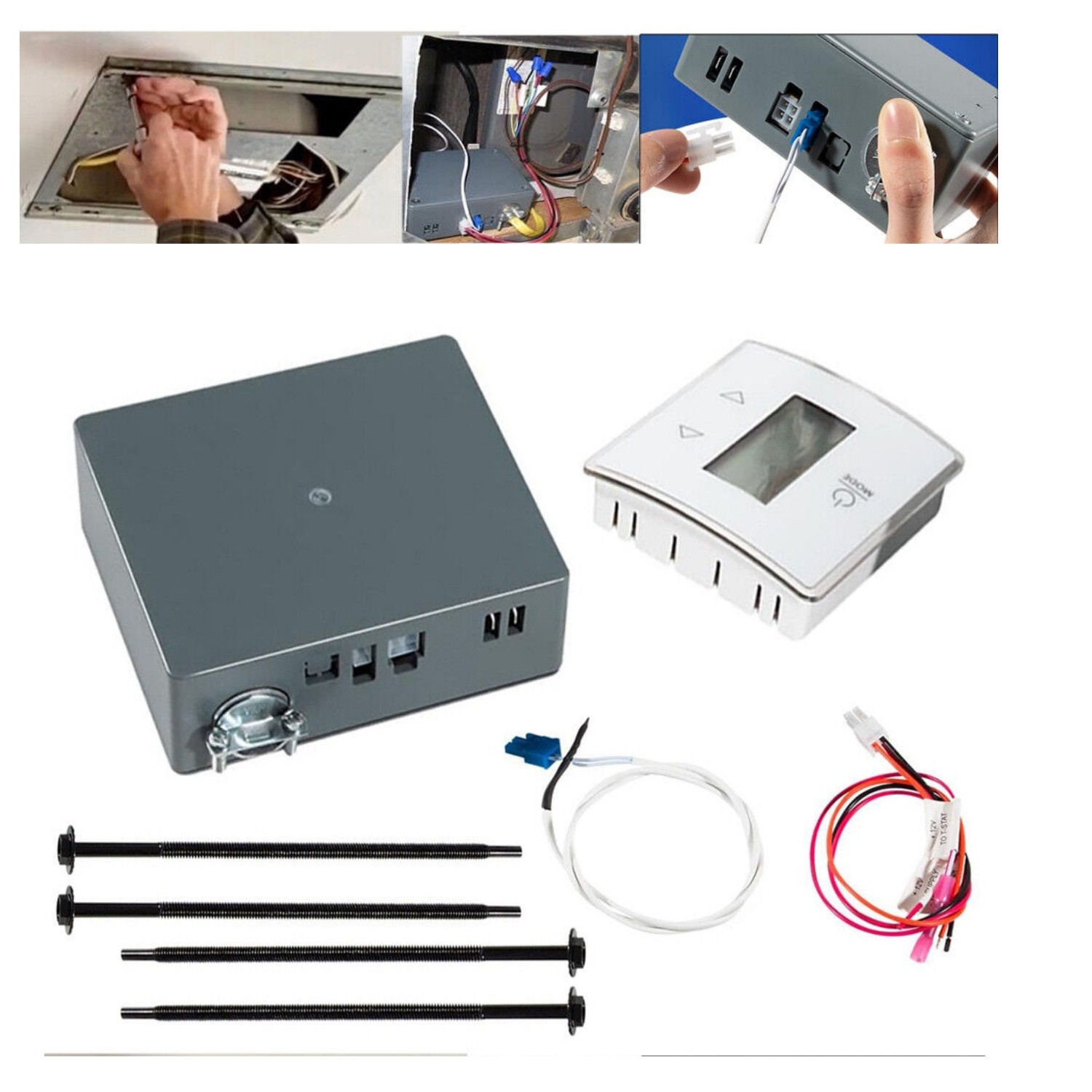 ⬆For Dometic 3316230.714, OE. CT Single Zone Wall Thermostat Control Kit, LCD