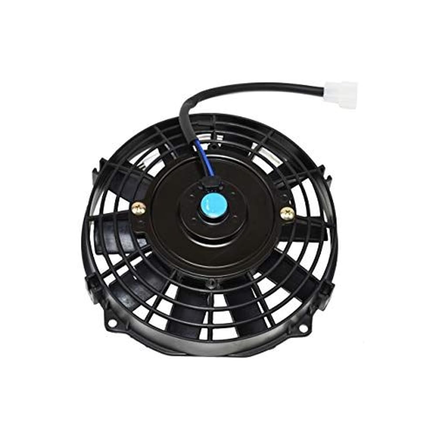 Universal High Performance Radiator Cooling Fan 12V 1700 CFM Black Reversible Fl