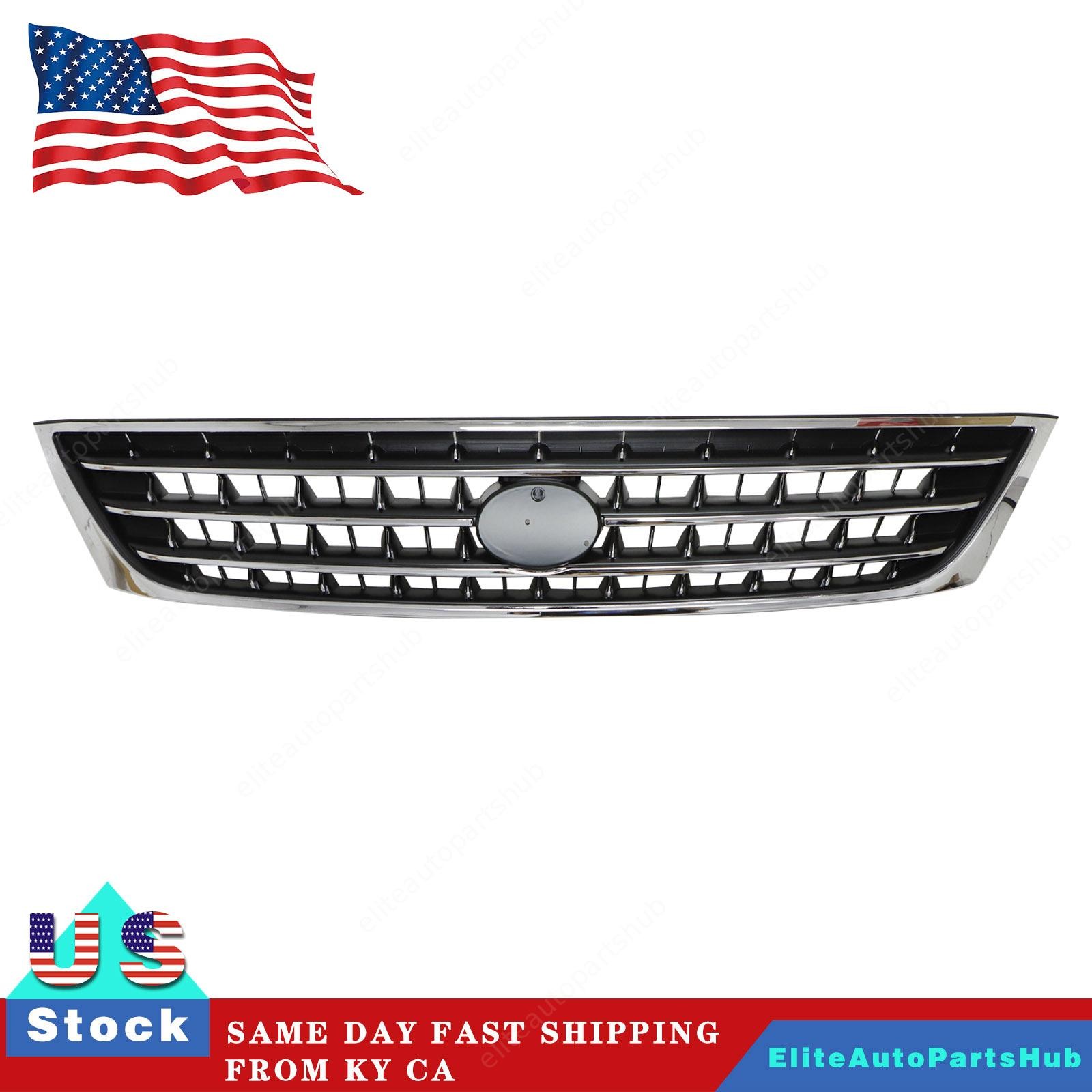 Chrome Black Front Grille Fits For 2003 2004 Toyota Avalon TO1200265 53100AC060