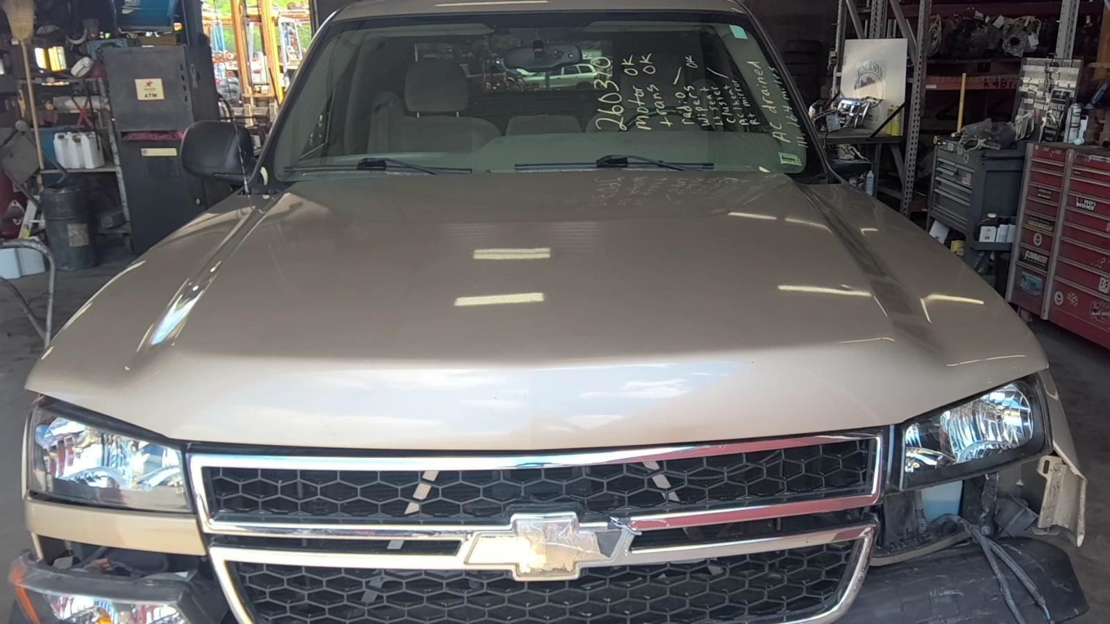(LOCAL PICKUP ONLY) Hood Classic Style Creased Door Skin Fits 05-07 SILVERADO 25
