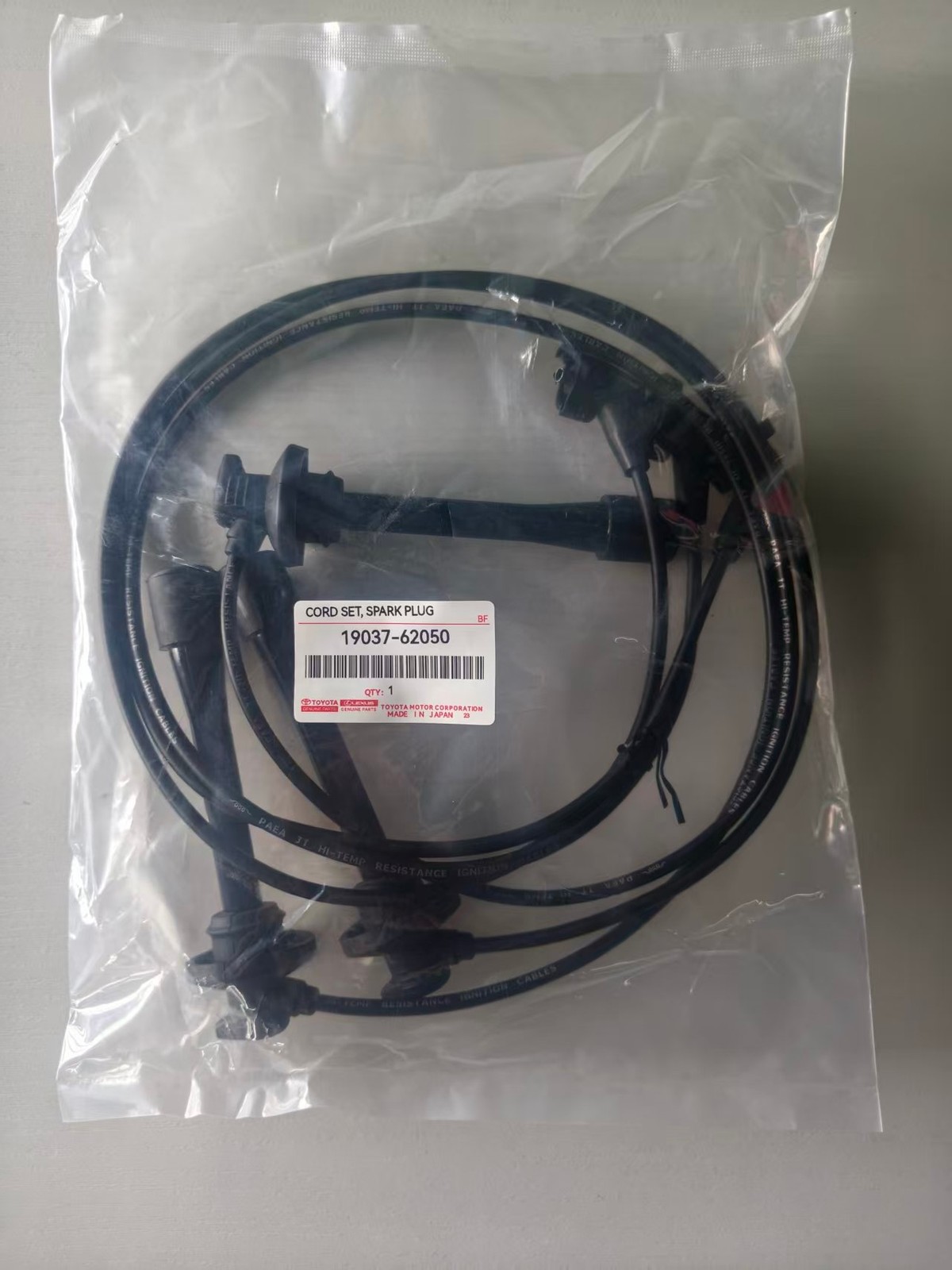1903762050 Genuine Toyota 4Runner Tacoma Tundra T100 3.4L Spark Plug Wire Set
