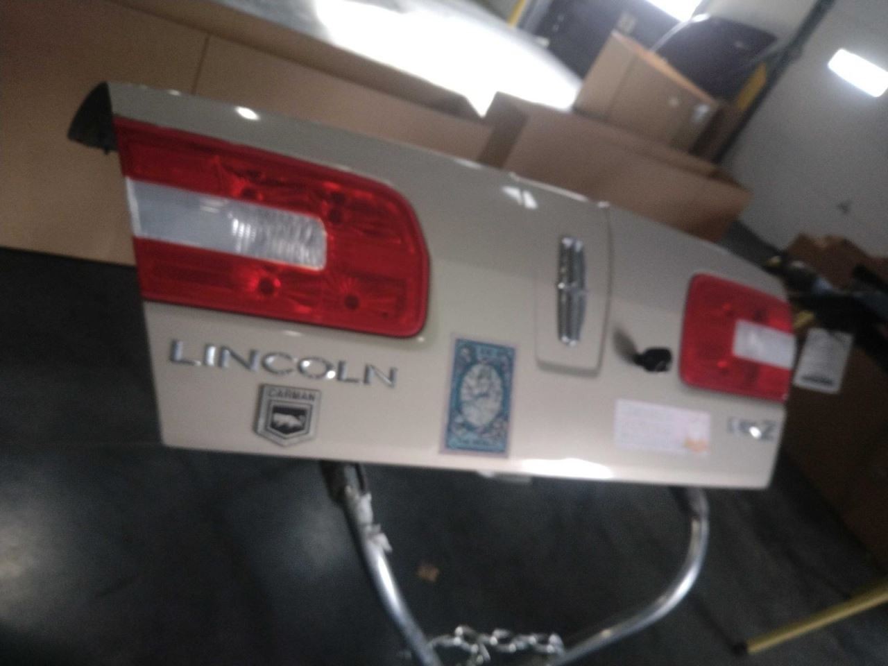 Trunk/Hatch/Tailgate Without Spoiler Fits 07-09 MKZ 640093