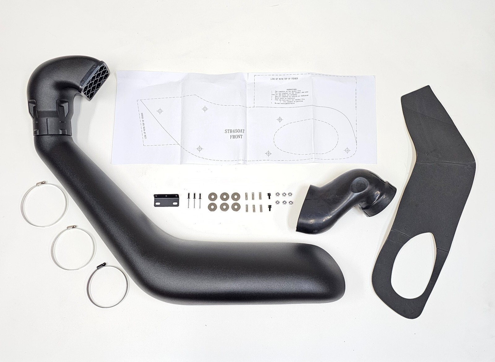 Fit 2010-2024 Toyota 4Runner Rolling Head 4.0 V6 4x4 Air Intake Snorkel Kit