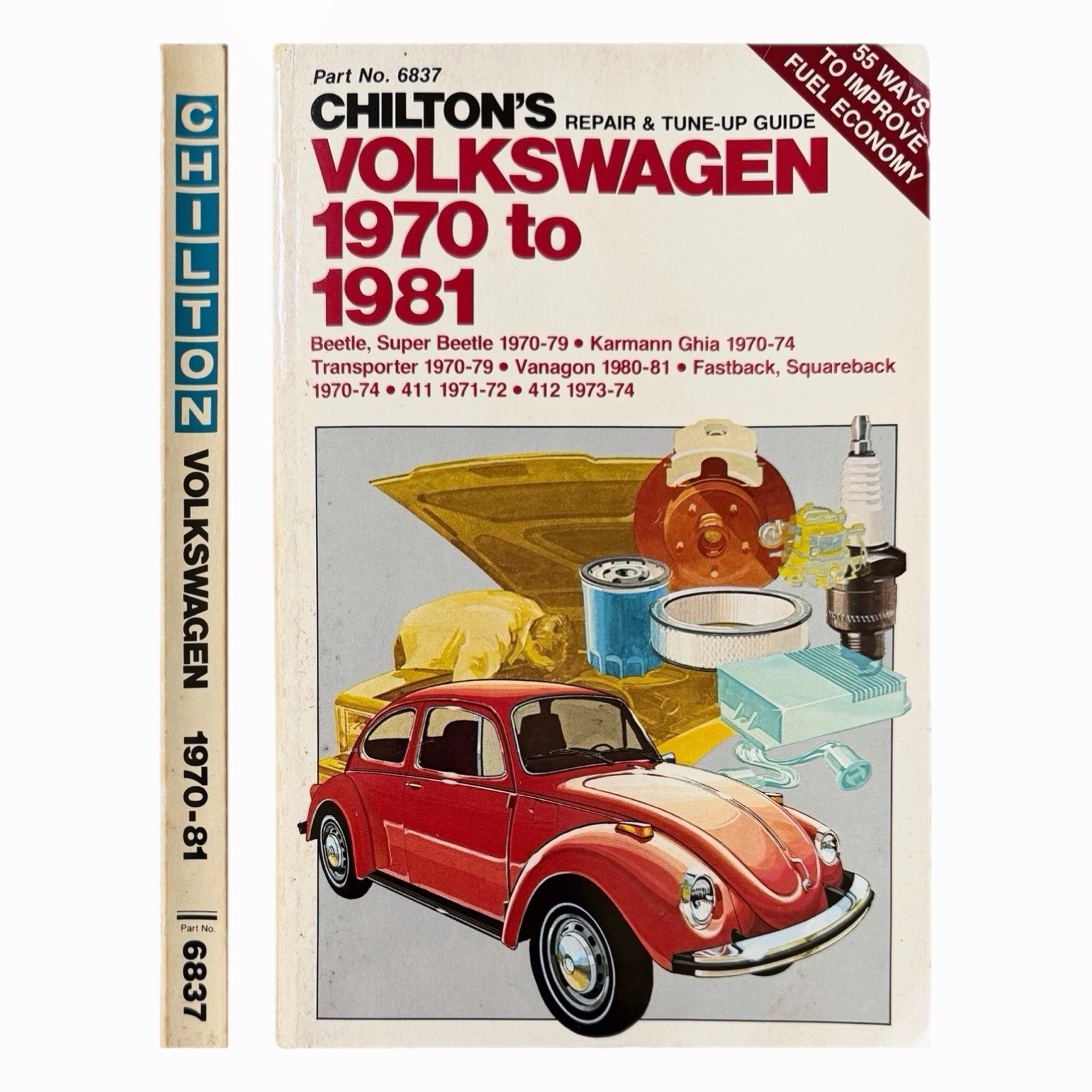 Vintage Chilton’s Repair & Tune-Up Guide: Volkswagen 1970-1981 Paperback