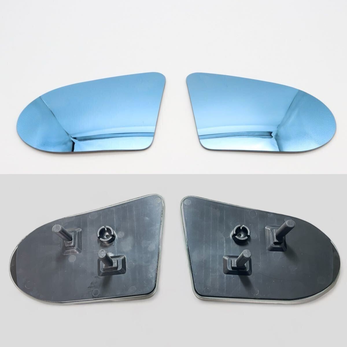 JDM NISSAN Ganador Super Mirror 600R Blue Lens Aero Z34 Z33 Z32 180SX #3782