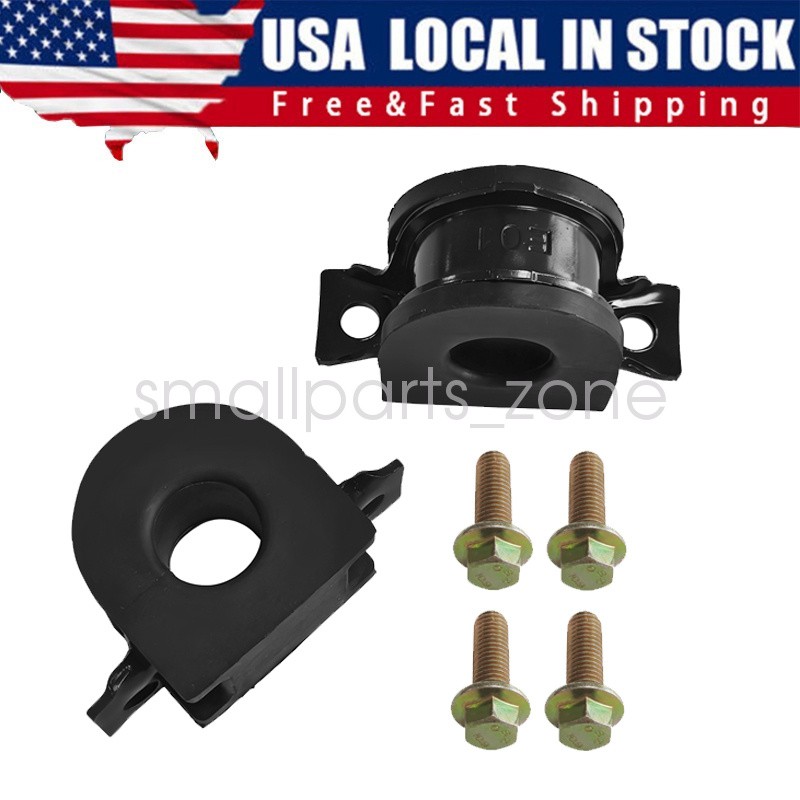 928-344 Black Suspension Stabilizer Sway Bar Bushing Front or Rear Kit For Chevy