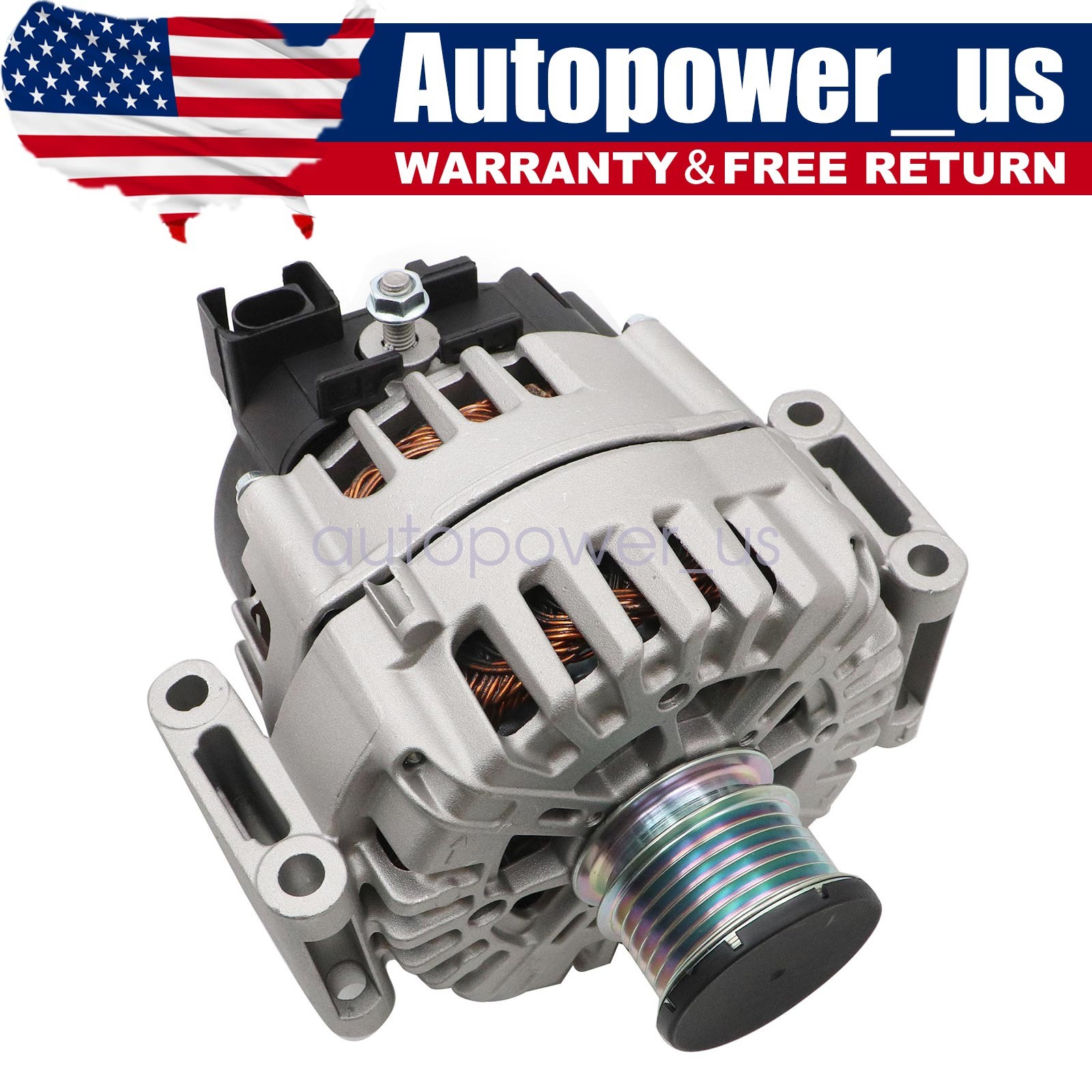 New 180A V6 3.5L Alternator For Mercedes-Benz C350 W204 2013-2015 A0009063722