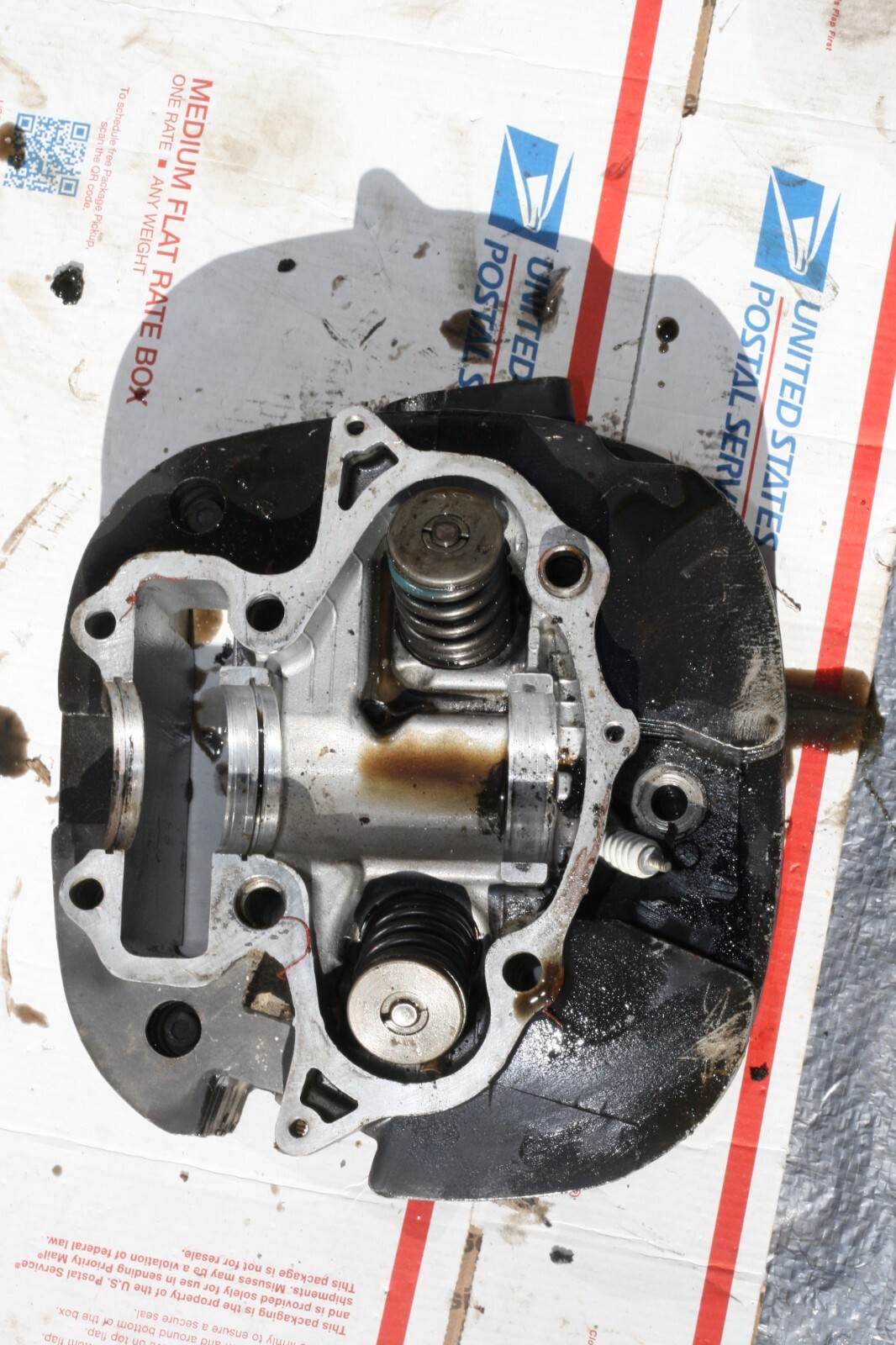 1975-76 Yamaha TT500G OEM CYLINDER HEAD