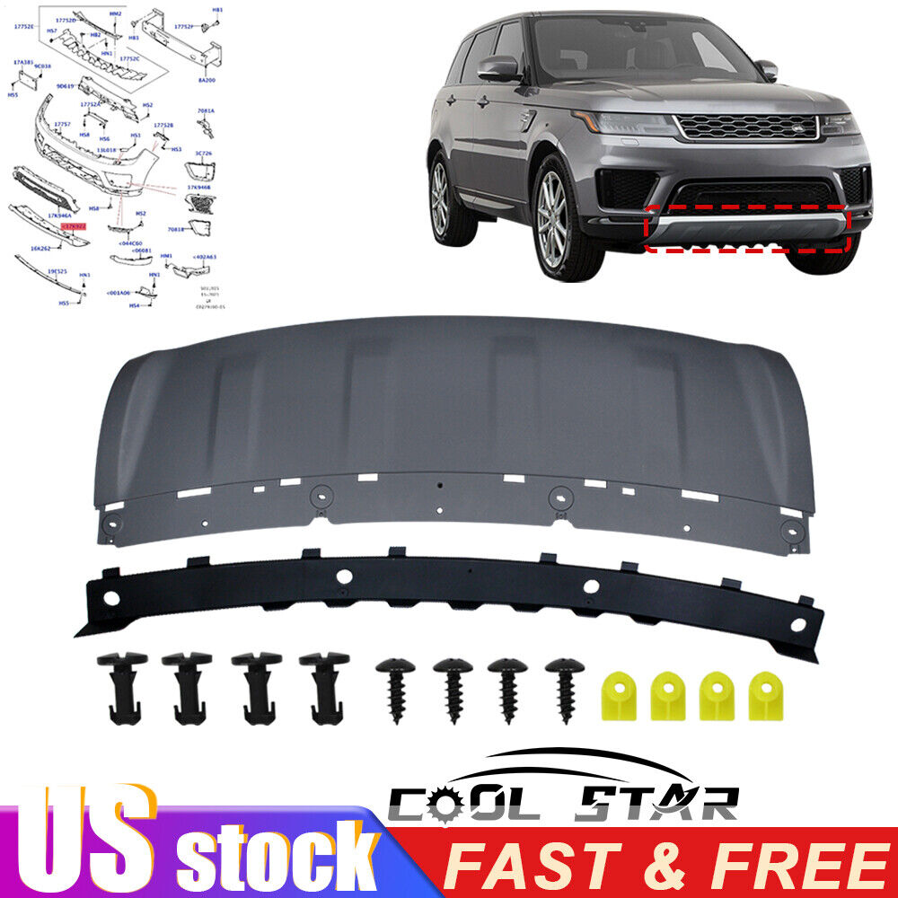 For Range Rover Sport LR109870 2018-2022 Front Bumper Plate Tow Protector Kit SH