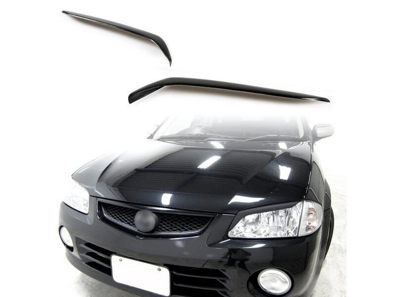 Eyelids Eyebrows For Mazda 323 Protege Front Headlight Covers Brows ABS