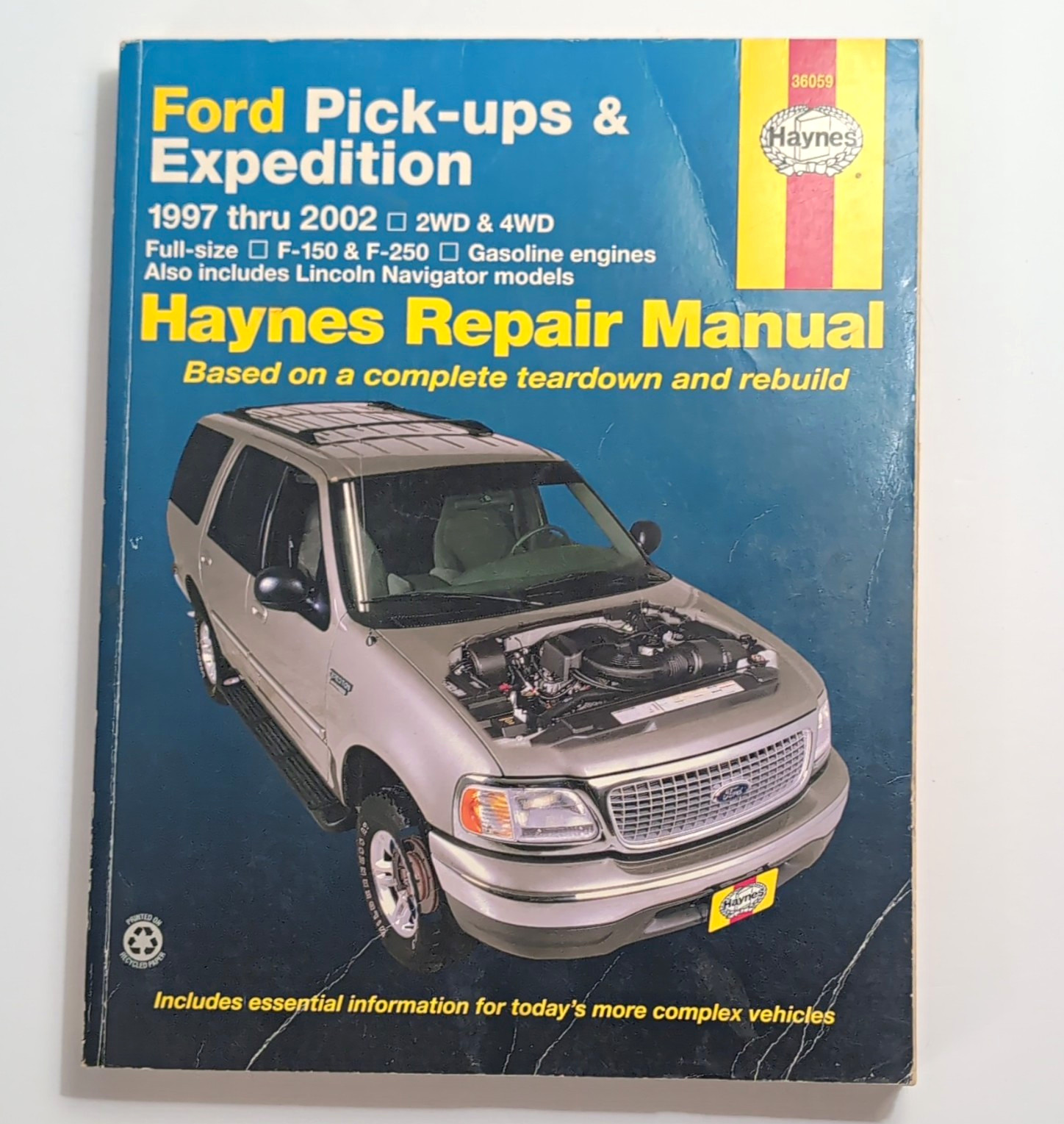 Haynes 36059 Ford Pick-ups & Expedition 1997 thru 2002 Repair Manual