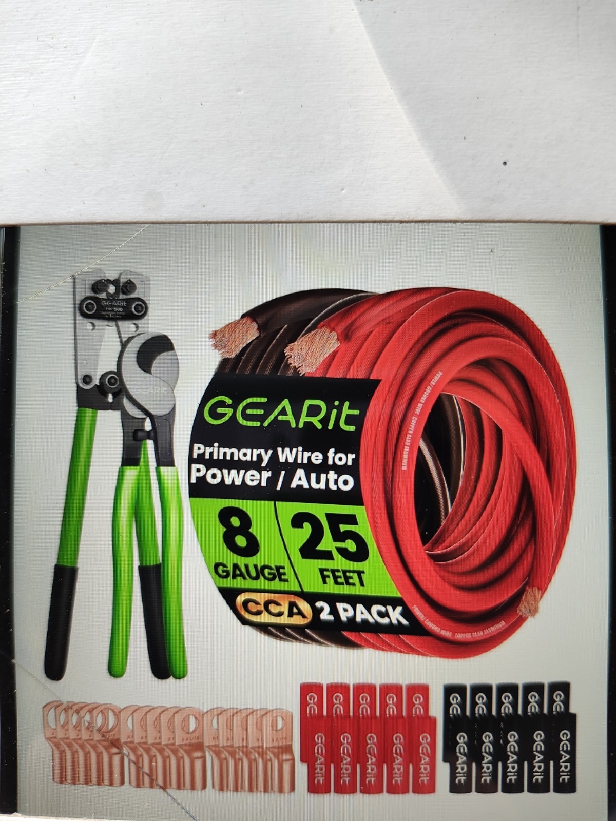 GEARit 8 Gauge Ground Wire Kit GEARit 8 Gauge Ground Wire Kit