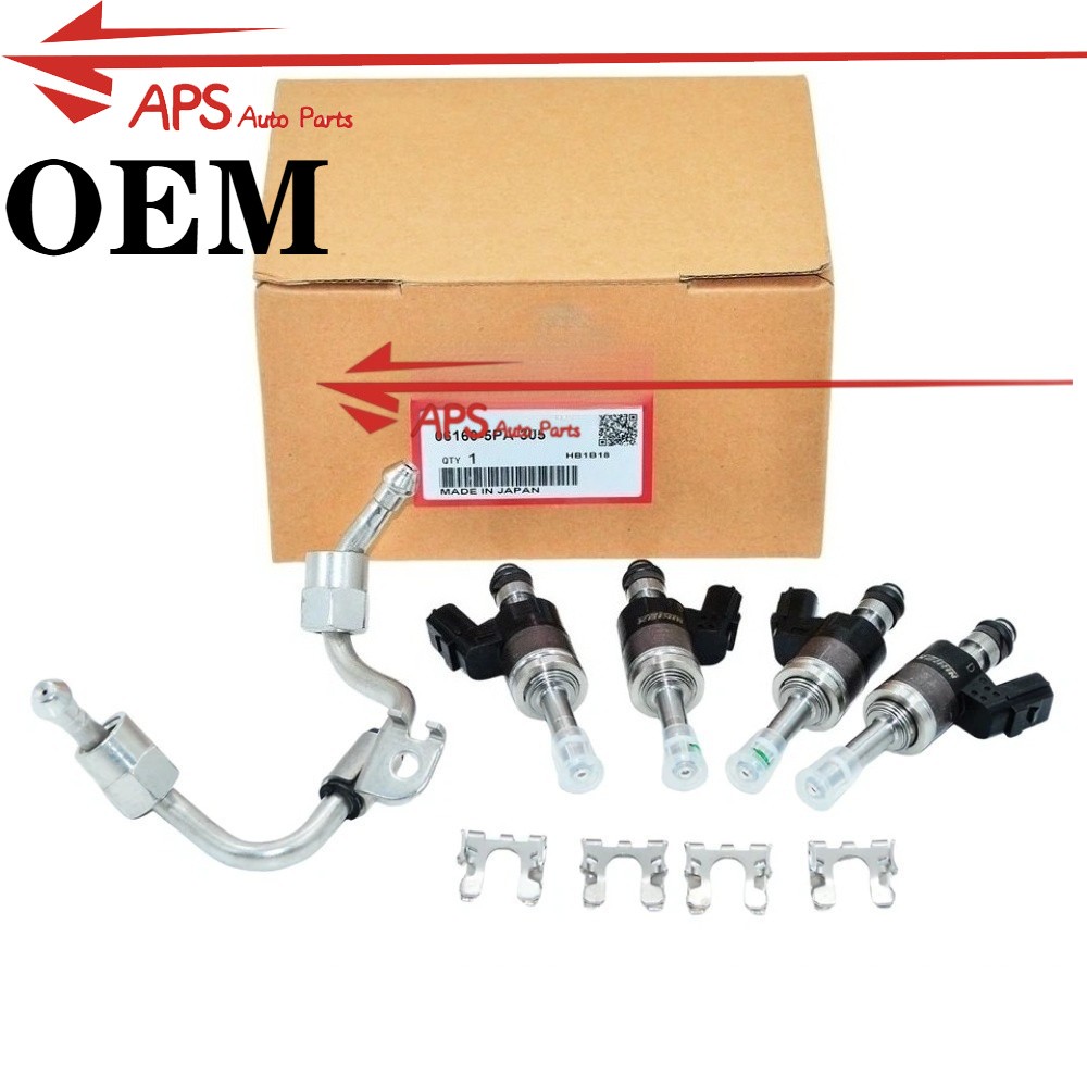 NEW FOR Honda Fuel Injector Kit– 1.5 L Turbo Injector Set & Fuel Pipe FASTSHIP