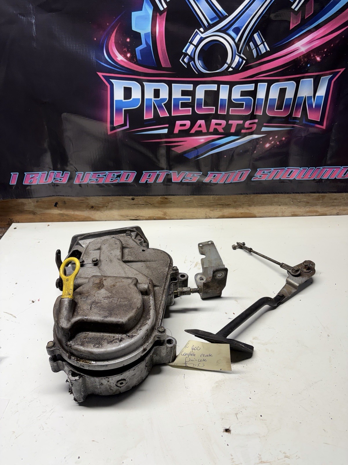 2001 Polaris Xc 600 Complete Reverse Chaincase