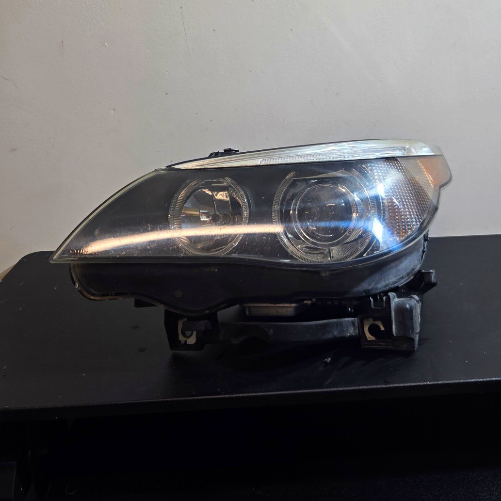 04-07 BMW E60 5-Series Factory Left Xenon Adaptive Headlight Lamp  OEM