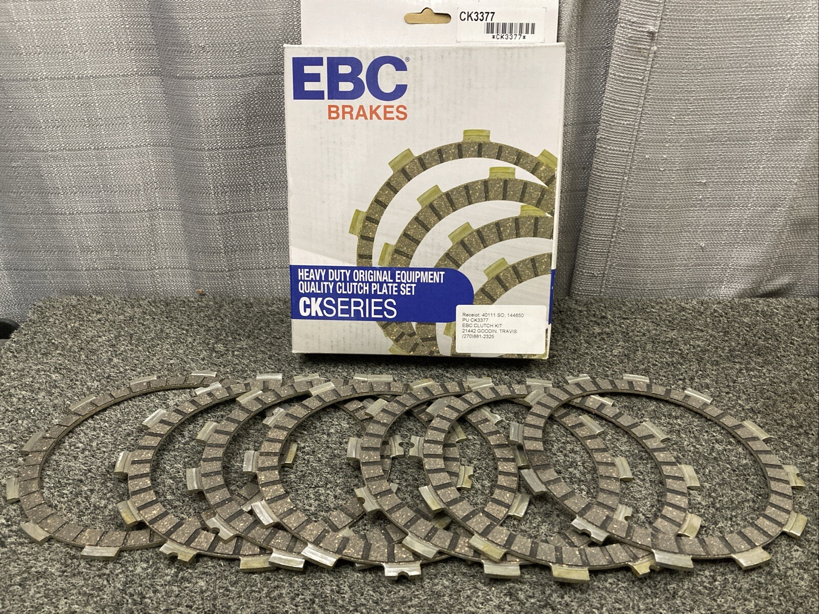 NEW GENUINE EBC CK3377 CK Series Clutch Kit NEW GENUINE EBC CK3377 CK Series Clutch Kit