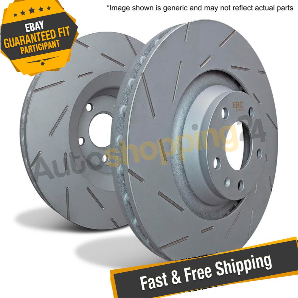 EBC USR972 Front USR Series Sport Slotted Rotor for 2013-2014 Subaru Impreza WRX