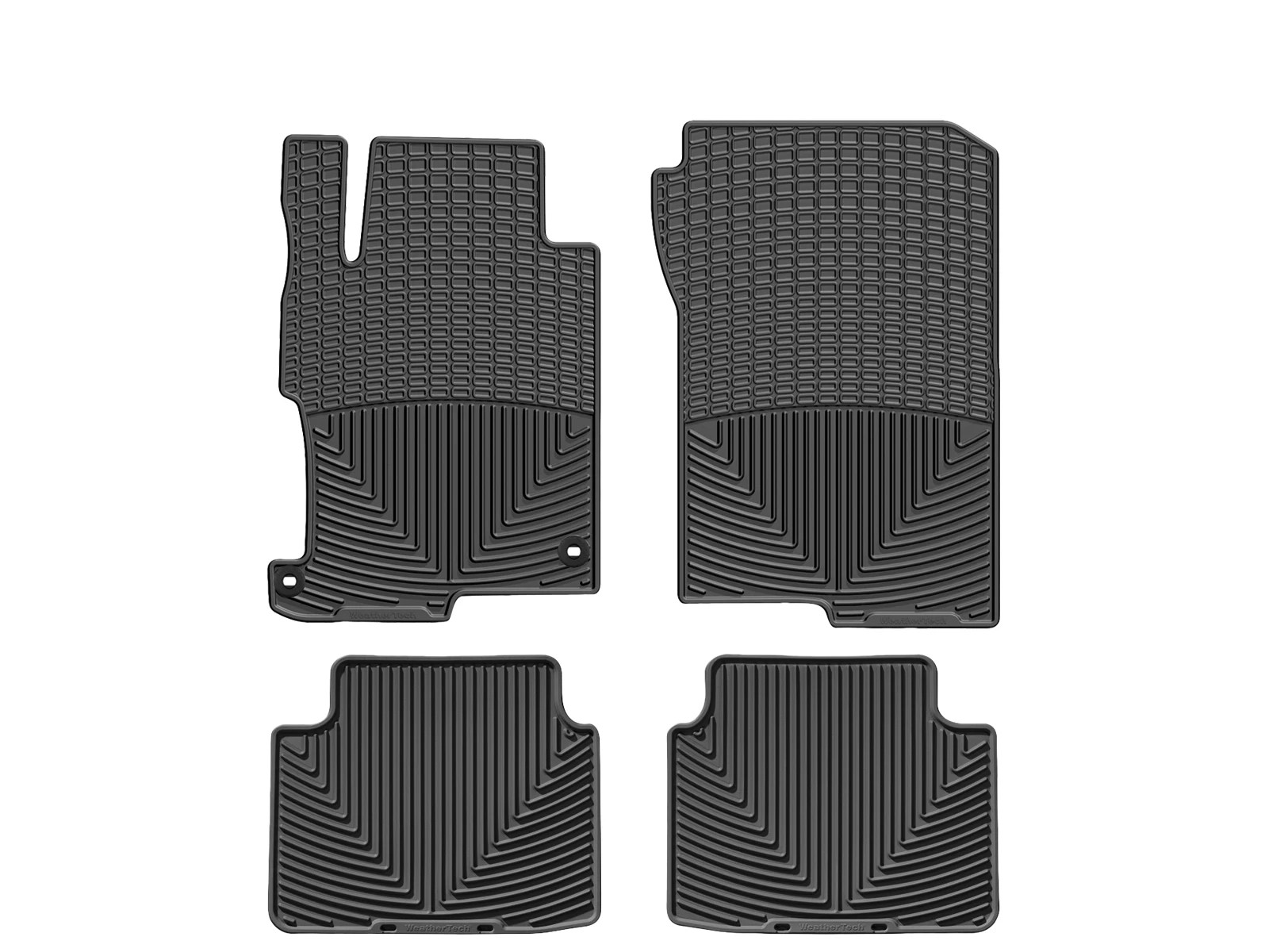 WeatherTech All-Weather Floor Mats - WTHB293150 - Black