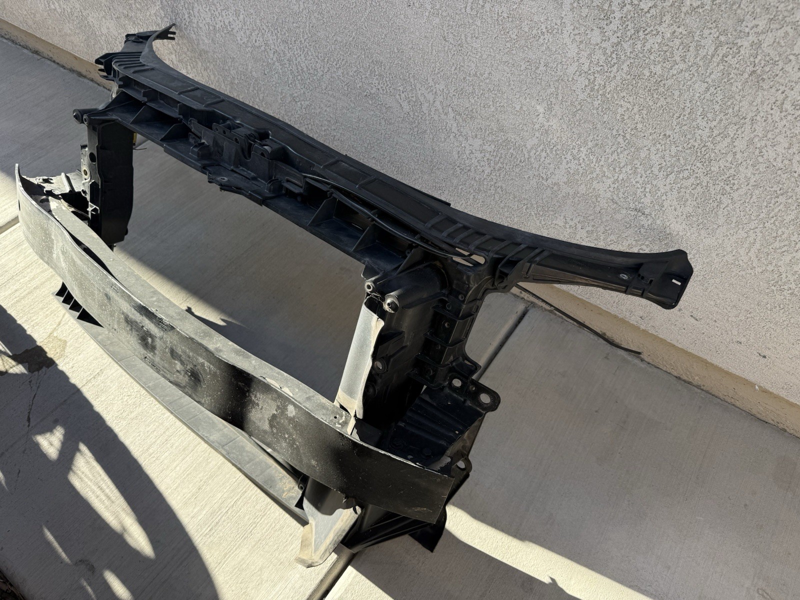 09-13 Audi A3 Front Radiator Support Complete Assembly With Reinforcement Bar