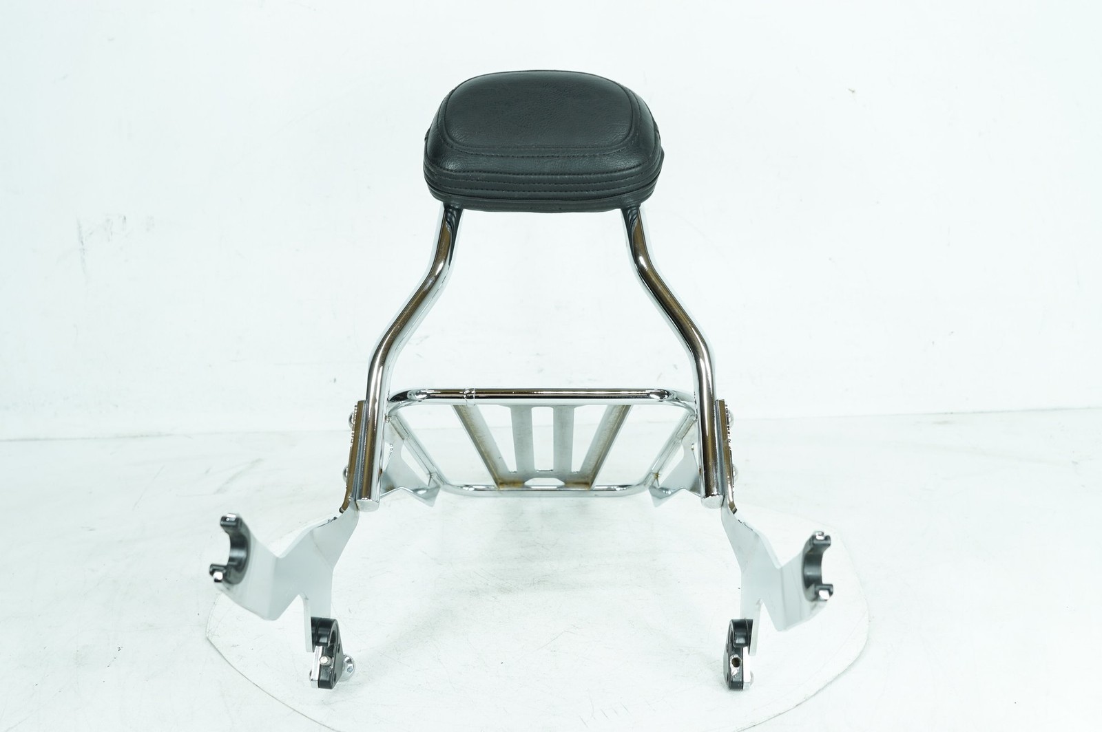 2005 Harley Sportster XL883 OEM Rear Sissy Bar w/ Backrest Cushion Pad COBRA USA