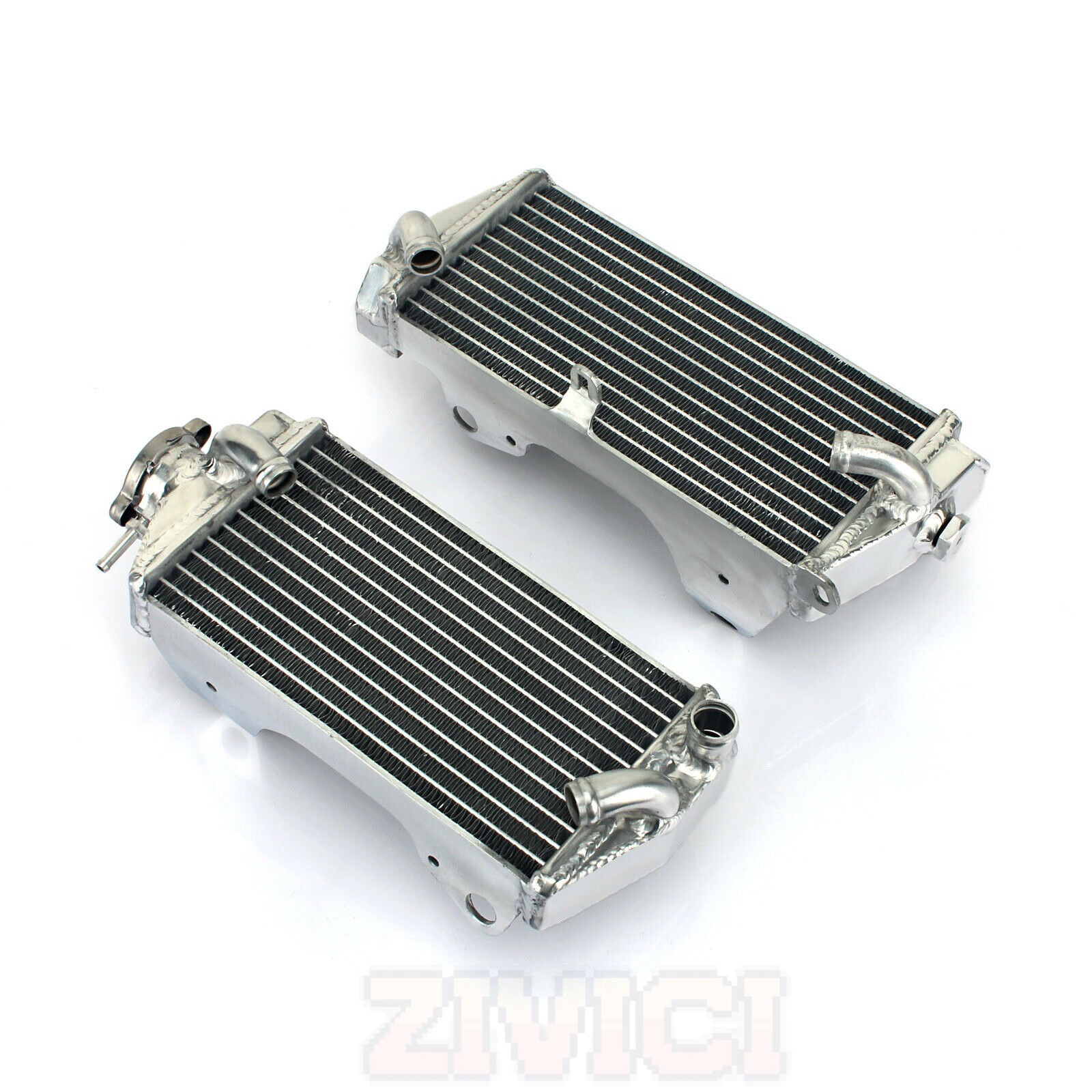 Right&Left Aluminum Radiator For 2015 2016 Honda CRF450R