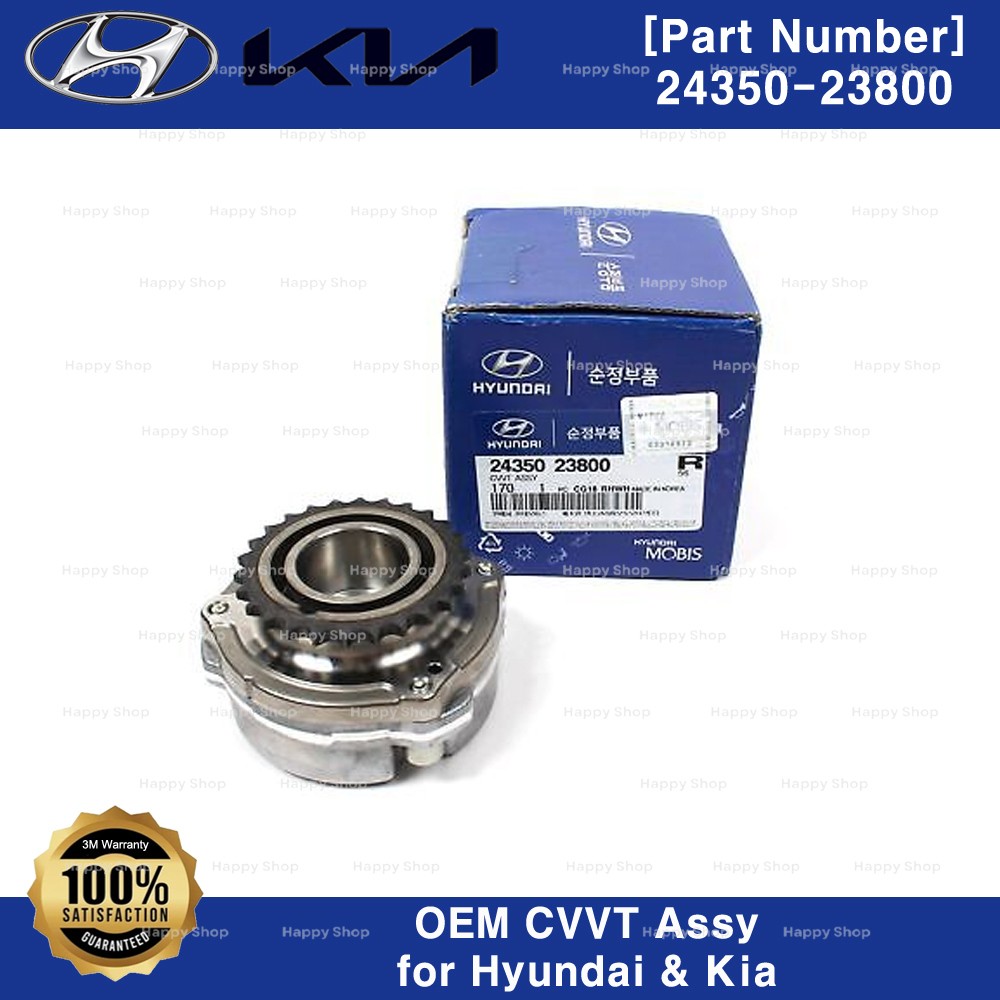 Genuine OEM CVVT Assy 2435023800 for Hyundai Elantra Tiburon Kia Soul Spectra