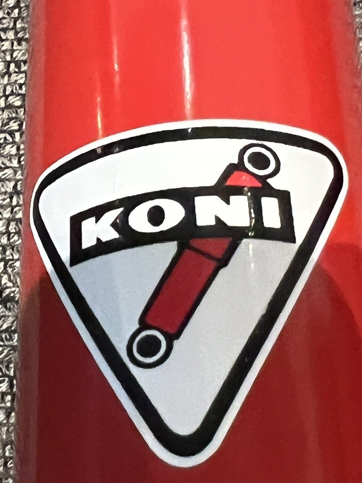 4x KONI SHOCKS Vintage Porsche Ferrari, 67 Shelby Mustang STICKER Decal   B32