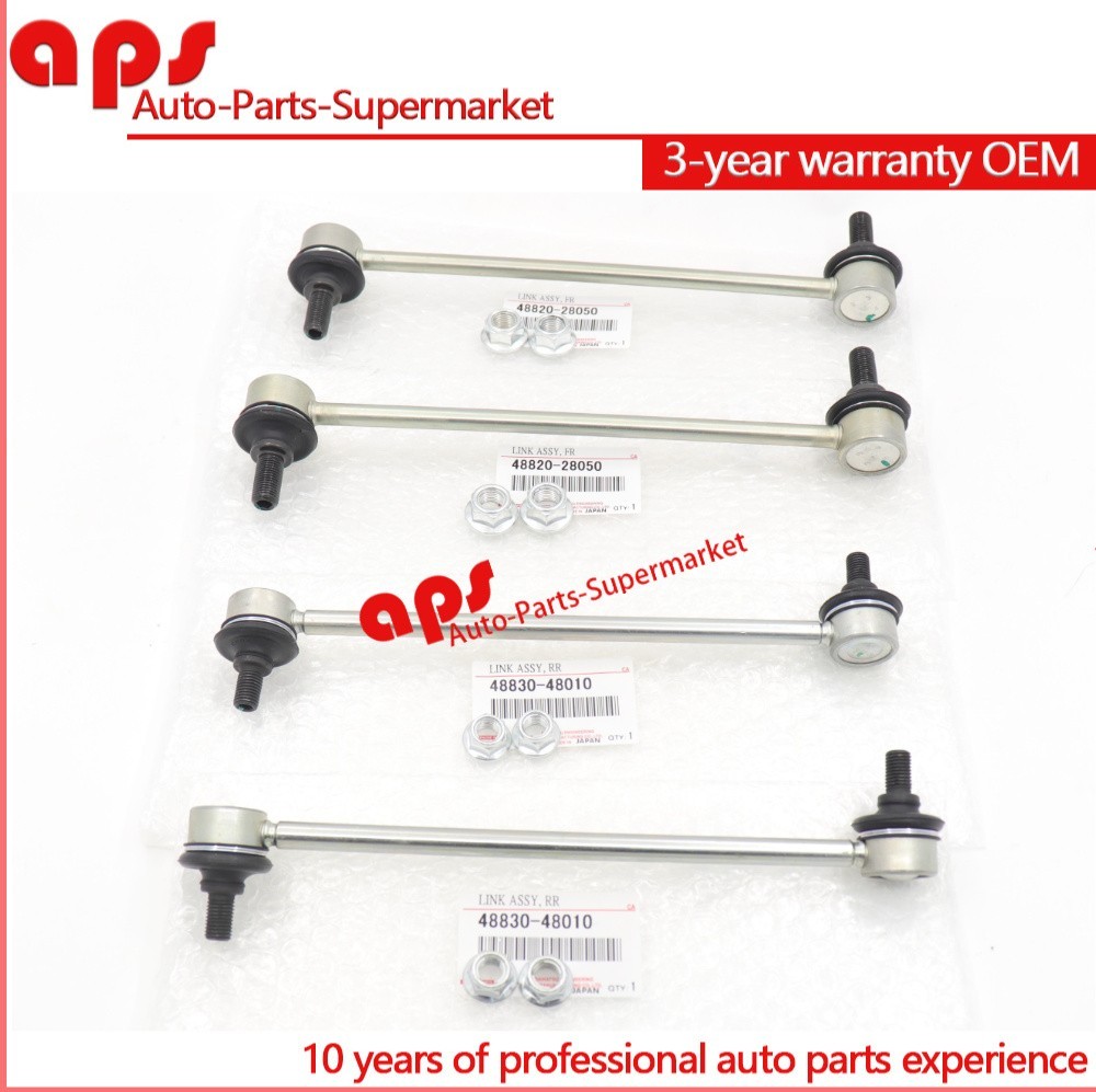 OEM 4pc Front & Rear Stabilizer Sway Bar Links for Toyota HIGHLANDER Lexus RX350