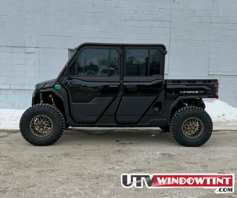 CfMoto U10XL Pre-Cut Window Tint Kit- APEX ULTRA HEAT REJECTION 50%