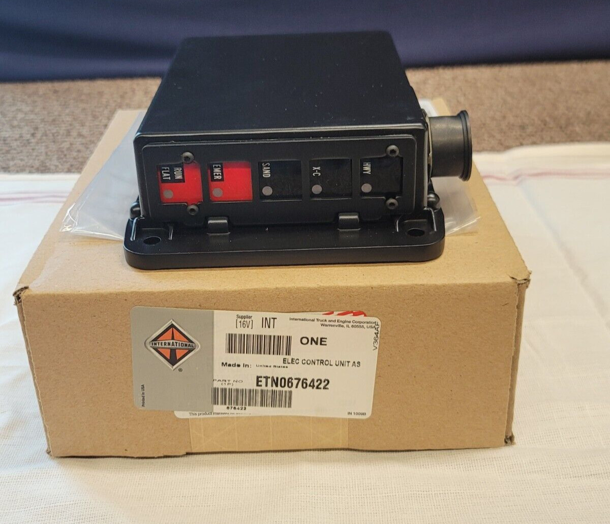 CTIS Tire Pressure Control Mrap M939 FMTV LMTV 676422 6110-01-268-8739 CTIS Tire Pressure Control Mrap M939 FMTV LMTV 676422 6110-01-268-8739