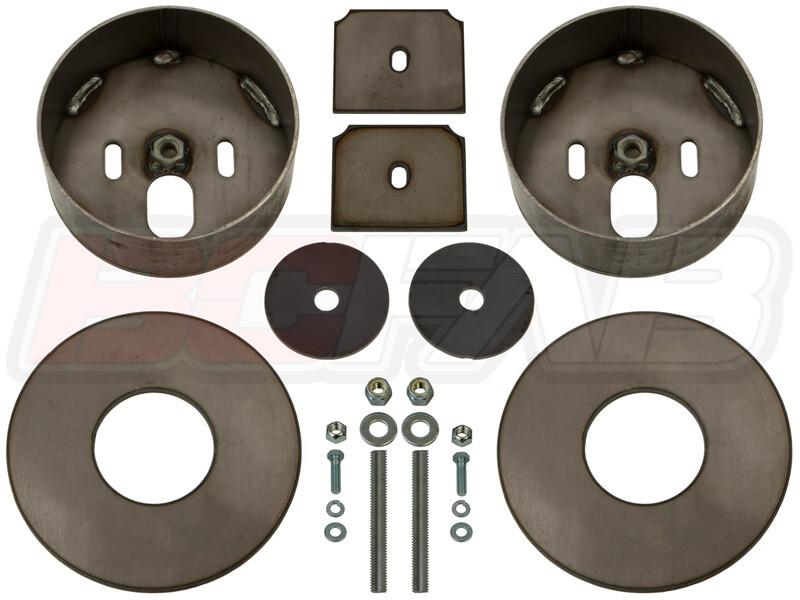 1965-1970 Cadillac DeVille Rear Airsping (bag) Brackets -  - BCFAB