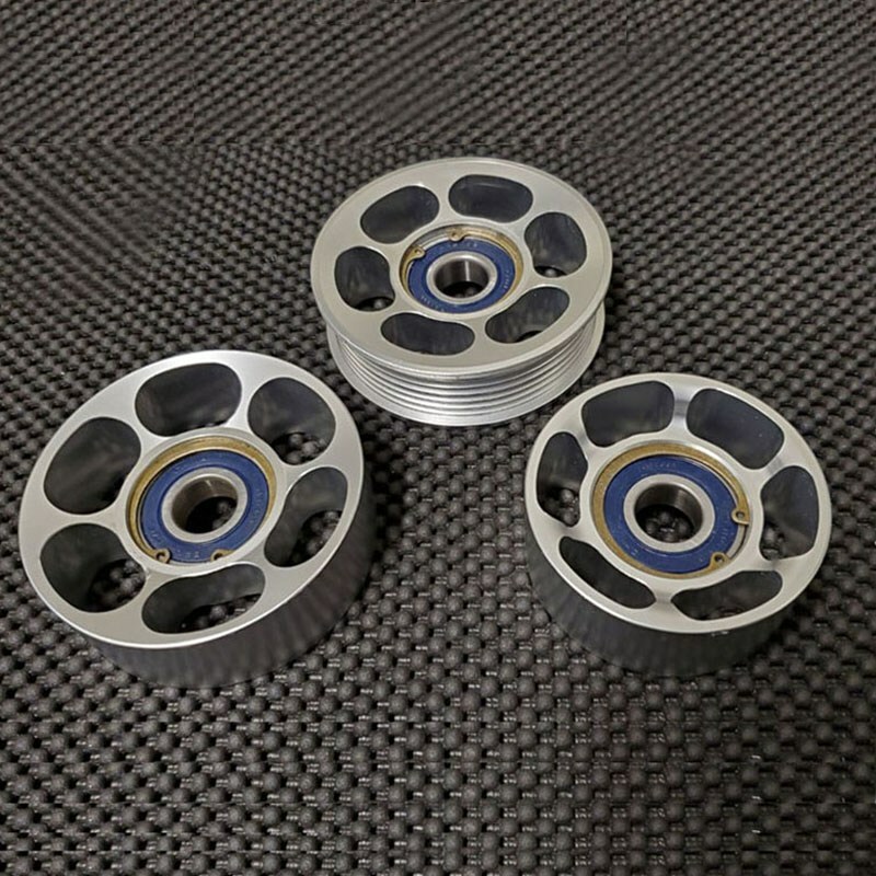 SHR Tru-Billet Silver Anodize 3Pc Pulley Kit for 1999-2004 Mustang GT SHR Tru-Billet Silver Anodize 3Pc Pulley Kit for 1999-2004 Mustang GT