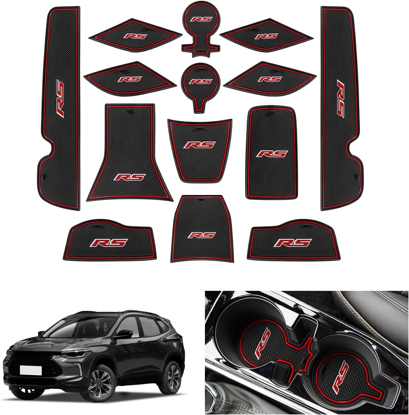 for 2024 2025 2026 Chevy Trax Accessories Door Slot Mat for 2024 2025 2026 Ch...