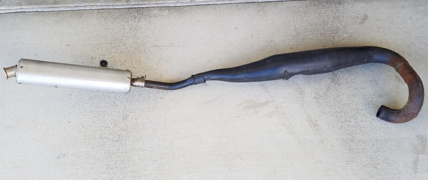 Yamaha MX360 Exhaust Pipe Expansion Chamber Pro Circuit Muffler Silencer Vtg MX