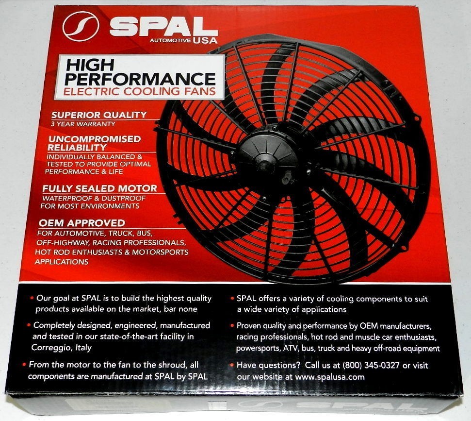 ***MAKE OFFER*** NEW SPAL 16 INCH PULLER ELECTRIC FAN 30102049 VA18-AP71/LL-59A 