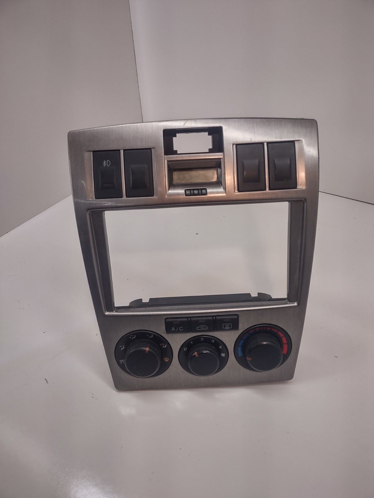2003-2008 Hyundai Tiburon Climate Heater A/c Control Panel with Radio Bezel OEM