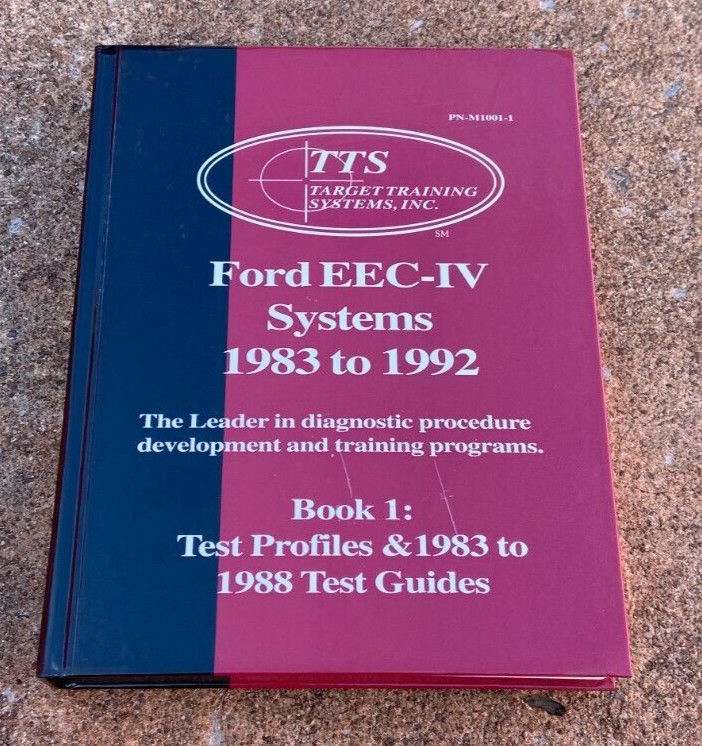 Target Training Systems TTS Ford EEC-IV Systems 1983-92 Book 1 Test Guides Target Training Systems TTS Ford EEC-IV Systems 1983-92 Book 1 Test Guides