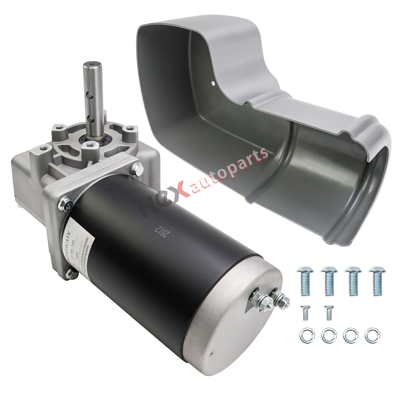 900W 90:1 Dump Truck Tarp Motor Motor Replacement US STOCK