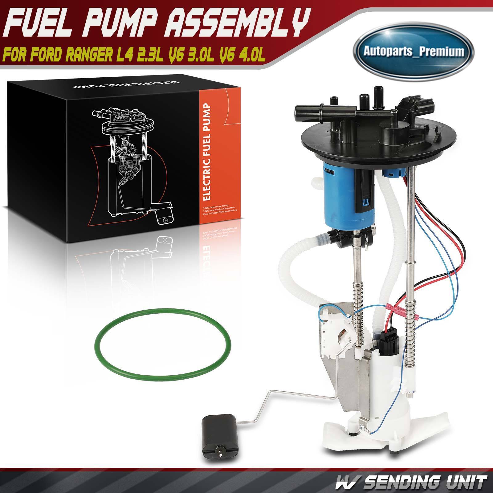Fuel Pump Module Assembly w/ Sending Unit for Ford Ranger 2.3L 3.0L 4.0L 117.6\