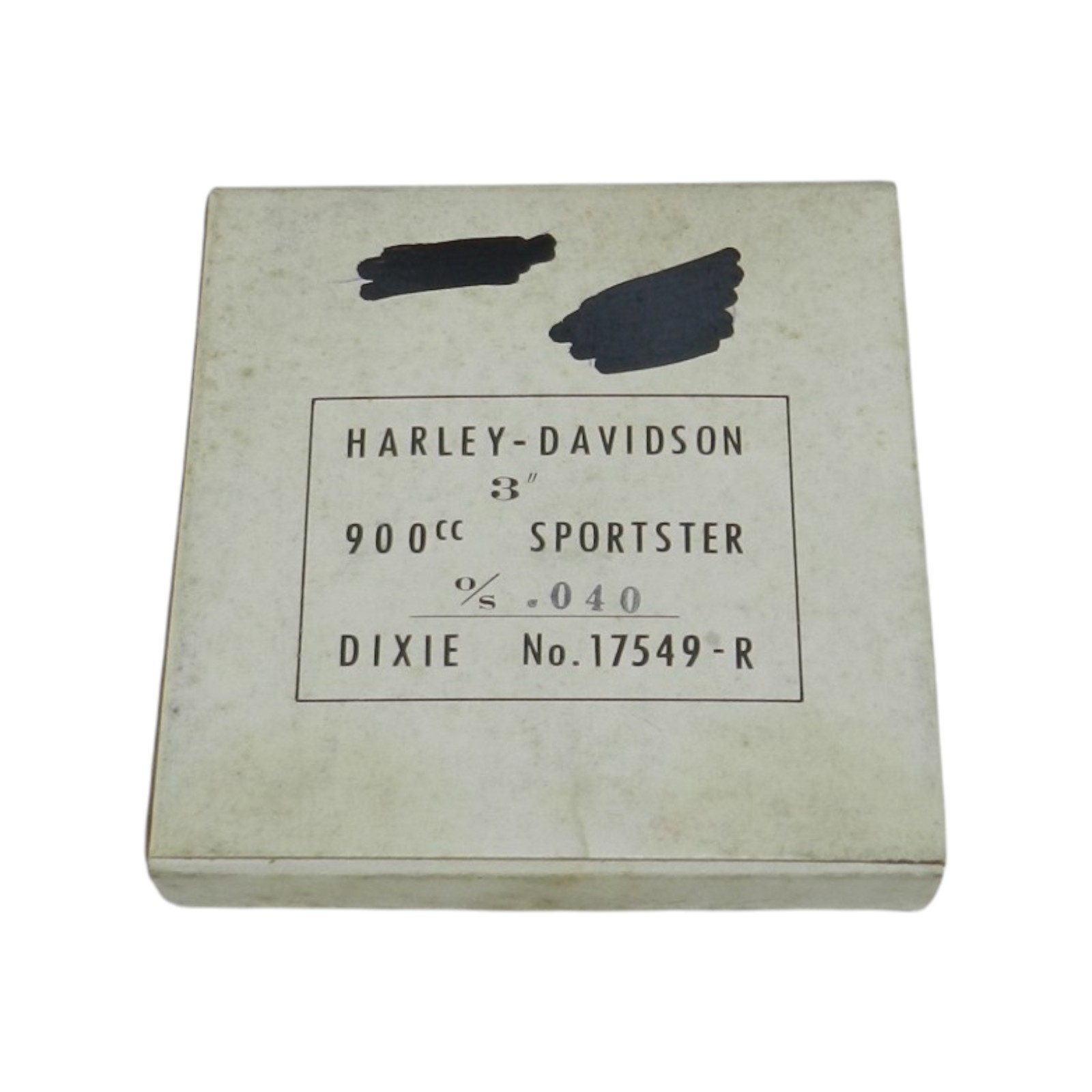 NEW DIXIE PISTON RING SET .040 OVERSIZE FOR HARLEY DAVIDSON 17549